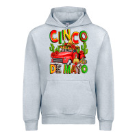 Heather Grey cinco de mayo truck Urban Hoodie - Zillion Design Studio