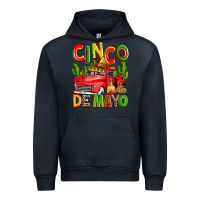 Navy cinco de mayo truck Urban Hoodie - Zillion Design Studio