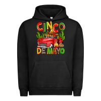 Pigment Black cinco de mayo truck Urban Hoodie - Zillion Design Studio