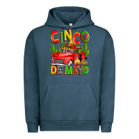 Pigment Midnight Navy cinco de mayo truck Urban Hoodie - Zillion Design Studio