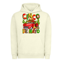 Pigment Pistachio cinco de mayo truck Urban Hoodie - Zillion Design Studio