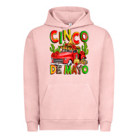 Pigment Salmon cinco de mayo truck Urban Hoodie - Zillion Design Studio