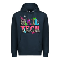 Navy nail tech Premium Hoodie - Zillion Design Studio
