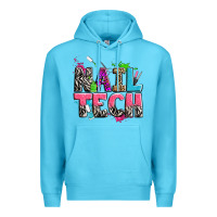 Ocean Blue nail tech Premium Hoodie - Zillion Design Studio
