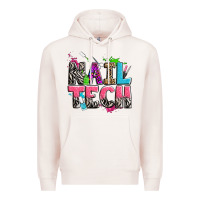 Pale Pink nail tech Premium Hoodie - Zillion Design Studio