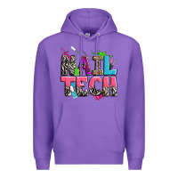 Purple nail tech Premium Hoodie - Zillion Design Studio