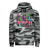Slate Camo nail tech Premium Hoodie - Zillion Design Studio