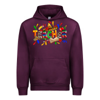 Mauve Wine cinco de mayo teacher Urban Hoodie - Zillion Design Studio