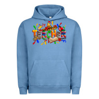 Pigment Pebble Blue cinco de mayo teacher Urban Hoodie - Zillion Design Studio