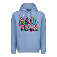 Colony Blue nail tech Premium Hoodie - Zillion Design Studio