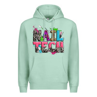 Seafoam nail tech Premium Hoodie - Zillion Design Studio