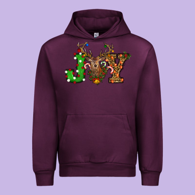 Christmas Joy Urban Hoodie Designed By Ranaportraitstore