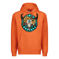 Carrot gamestone with bull skull Premium Hoodie - RanaPortraitStore