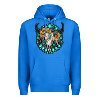 True Royal gamestone with bull skull Premium Hoodie - RanaPortraitStore