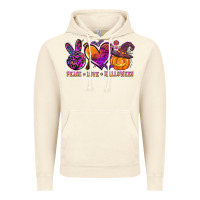Vintage Artic peace love halloween Vintage Hoodie - AdoDesignShop