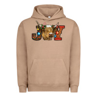 Pigment Burro christmas joy cow Urban Hoodie - RanaPortraitStore