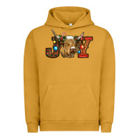 Pigment Peanut Butter christmas joy cow Urban Hoodie - RanaPortraitStore
