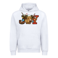 White christmas joy cow Urban Hoodie - RanaPortraitStore