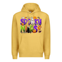Antique Gold Halloween Spooky Nurse Premium Hoodie - texasbilliewilder