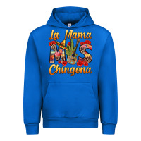 Cobalt La Mama mas Chingona Urban Hoodie - texasbilliewilder