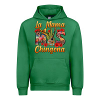 Emerald La Mama mas Chingona Urban Hoodie - texasbilliewilder