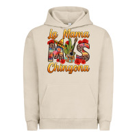 Pigment French Oak La Mama mas Chingona Urban Hoodie - texasbilliewilder