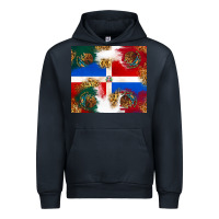 Navy Mexican and Dominican Republic Urban Hoodie - texasbilliewilder