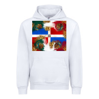 White Mexican and Dominican Republic Urban Hoodie - texasbilliewilder