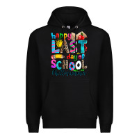 Black happy last day of school Premium Hoodie - Zillion Design Studio