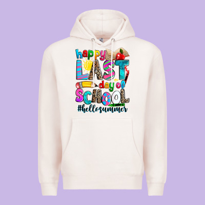 Happy Last Day Of School Premium Hoodie Designed By Zillion Design Studio