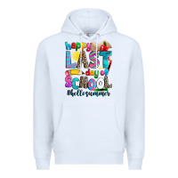 White happy last day of school Premium Hoodie - Zillion Design Studio