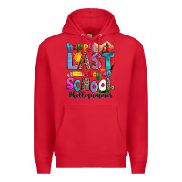 Red happy last day of school Premium Hoodie - Zillion Design Studio