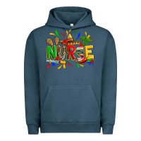 Pigment Midnight Navy cinco de mayo nurse Urban Hoodie - Zillion Design Studio