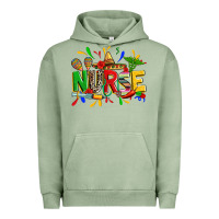 Pigment Oil Green cinco de mayo nurse Urban Hoodie - Zillion Design Studio