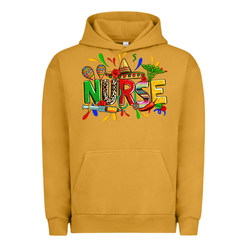 Cinco De Mayo Nurse Urban Hoodie by Zillion Design Studio | Teevron