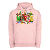 Pigment Salmon cinco de mayo nurse Urban Hoodie - Zillion Design Studio