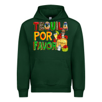 Forest Green tequila por favor Urban Hoodie - Zillion Design Studio