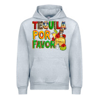 Heather Grey tequila por favor Urban Hoodie - Zillion Design Studio