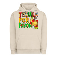 Pigment French Oak tequila por favor Urban Hoodie - Zillion Design Studio