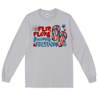Moon Dust flip flops fireworks & freedom Long Sleeve Tee - BarkalooDesign