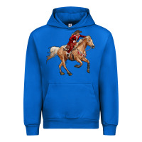 Cobalt christmas cowgirl Urban Hoodie - RanaPortraitStore