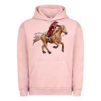 Pigment Salmon christmas cowgirl Urban Hoodie - RanaPortraitStore
