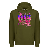 Army Green dance teacher Premium Hoodie - Zillion Design Studio
