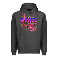 Charcoal Heather dance teacher Premium Hoodie - Zillion Design Studio