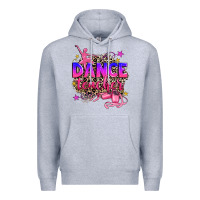 Heather Grey dance teacher Premium Hoodie - Zillion Design Studio