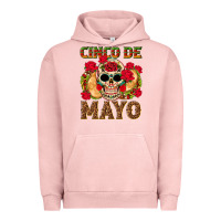 Pigment Salmon Cinco de Mayo Urban Hoodie - texasbilliewilder