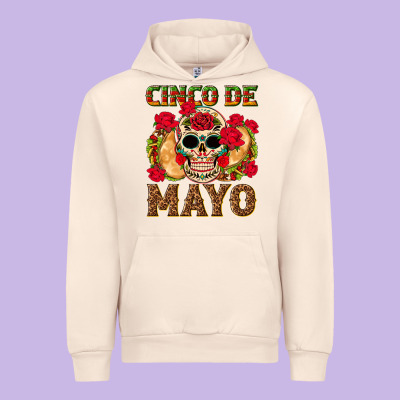 Cinco De Mayo Urban Hoodie Designed By Texasbilliewilder