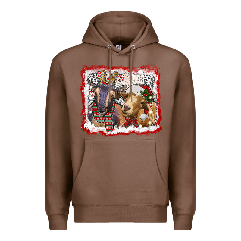 Christmas Goats Premium Hoodie by RanaPortraitStore | Teevron