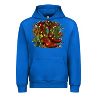 Cobalt christmas cowboy boots Urban Hoodie - RanaPortraitStore