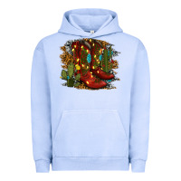 Pigment Grape Ice christmas cowboy boots Urban Hoodie - RanaPortraitStore